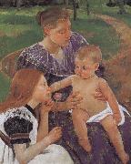 Mary Cassatt Family oil painting